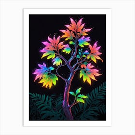 Rainbow Tree 3 Art Print