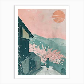 Gero Japan 4 Retro Illustration Art Print