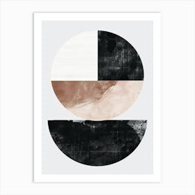 Santa Rosa Stone Park Bauhaus Minimalist Art Print