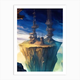 Celeste Kingdom Art Print