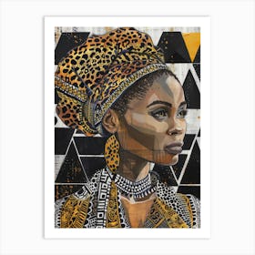 African Woman 81 Art Print