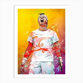 Holger Rune 1 Art Print