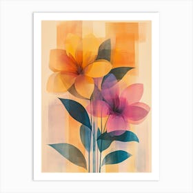 Flowers In A Vase 66 Art Print