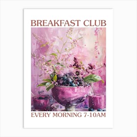 Breakfast Club Acai Bowl 1 Art Print