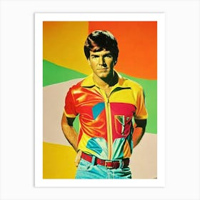 Dennis Quaid Colourful Pop Movies Art Movies Art Print