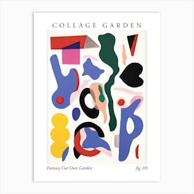 Collage Garden 05 Art Print