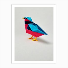 Osprey 2 Origami Bird Art Print