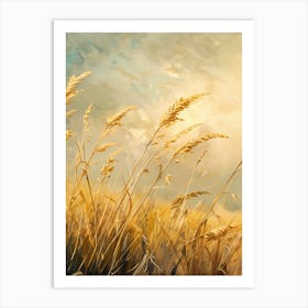 Wheat Field 1 Art Print