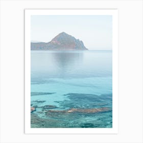 Mediterranean Sea In Italy Art Print