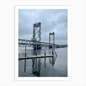 Bridge Over The Bay Art Print