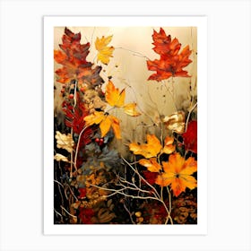 Autumn Leaves 58 Art Print