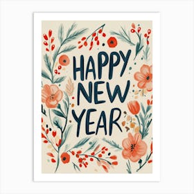 Happy New Year Art Print