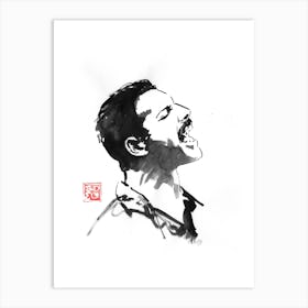 Freddie Sings 02 Art Print