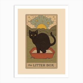 The Litter Box Art Print