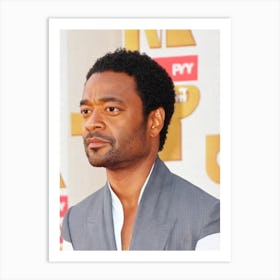 Chiwetel Ejiofor Retro Collage Movies Art Print