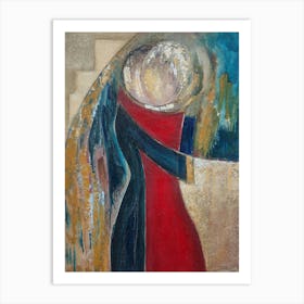 The Kiss, Angel of Love, Contemporary Bedroom Art Art Print