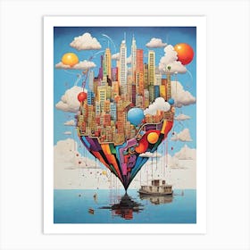 Heart Of The City Art Print