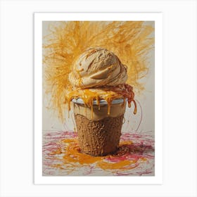 Ice Cream 1 Art Print