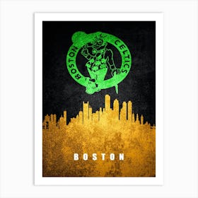 Boston Celtics Art Print