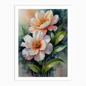 Peonies Art Print