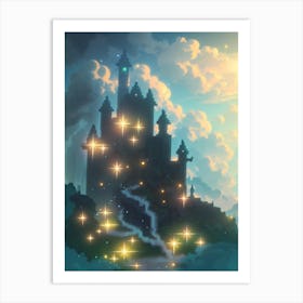 Castle In The Sky 7 Art Print