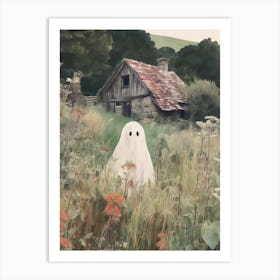 Ghost In The Field 1 Art Print