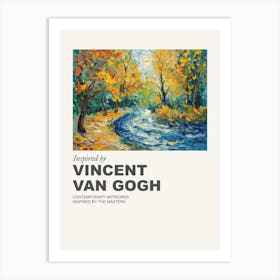 Museum Poster Inspired By Vincent Van Gogh 12 Art Print