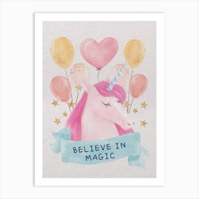 Believe In Magic Art Print