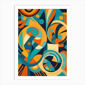 Abstract painting 1 Art Print