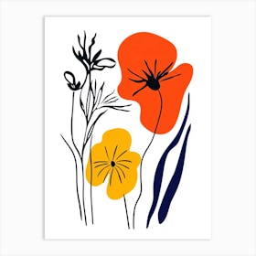 Poppies 83 Art Print