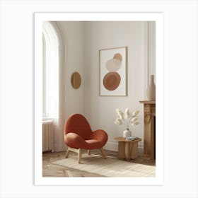 Modern Living Room 8 Art Print