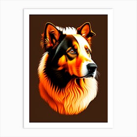 Dog Portrait Art Print