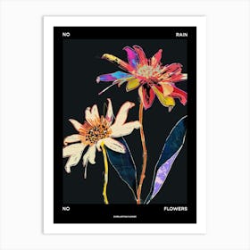 No Rain No Flowers Poster Everlasting Flower 4 Art Print