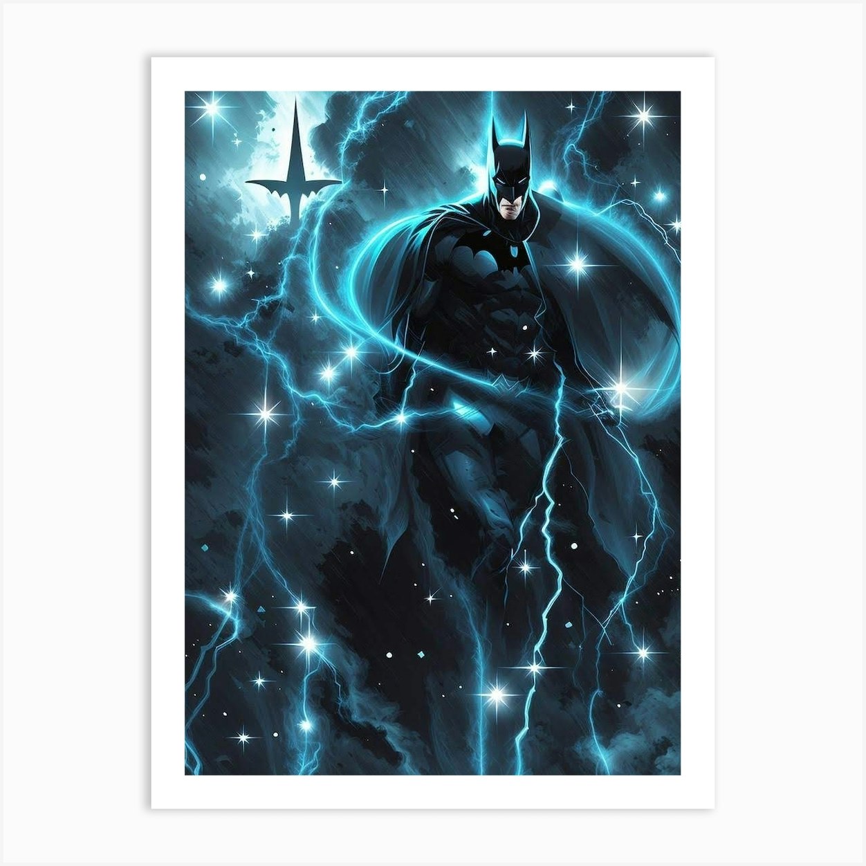 Wall Art Print Batman Arkham Origins - Logo, Gifts & Merchandise