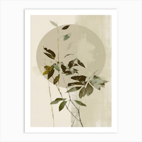 Green Twig No 3 Art Print