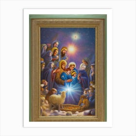 Nativity 8 Art Print