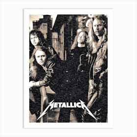 Metallica band 1 Póster