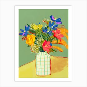 Vase Of Flowers 13 Art Print