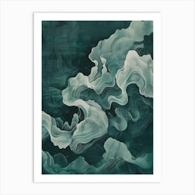 'Clouds' 2 Art Print