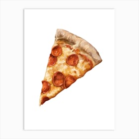 Pizza Slice Art Print