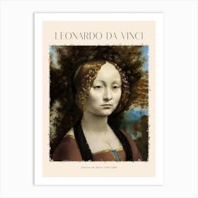 Leonardo Da Vinci 2 Art Print