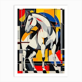 Abstract Horse Art Print