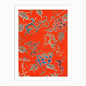 Floral Pattern, Shin Bijutsukai Art Print