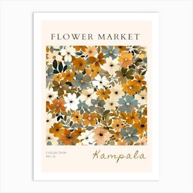 Flower Market art 1 Art Print