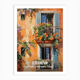 Mediterranean Views Livorno 3 Art Print