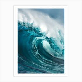 Ocean Wave 1 Art Print