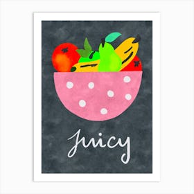 Juicy Fruit Art Print