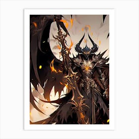 Demon 3 Art Print