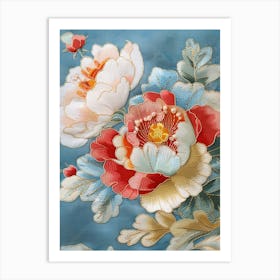 Chinese Flower Painting 89 Art Print