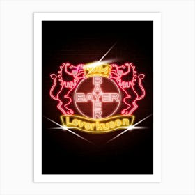 Bayer Leverkusen 2 Art Print